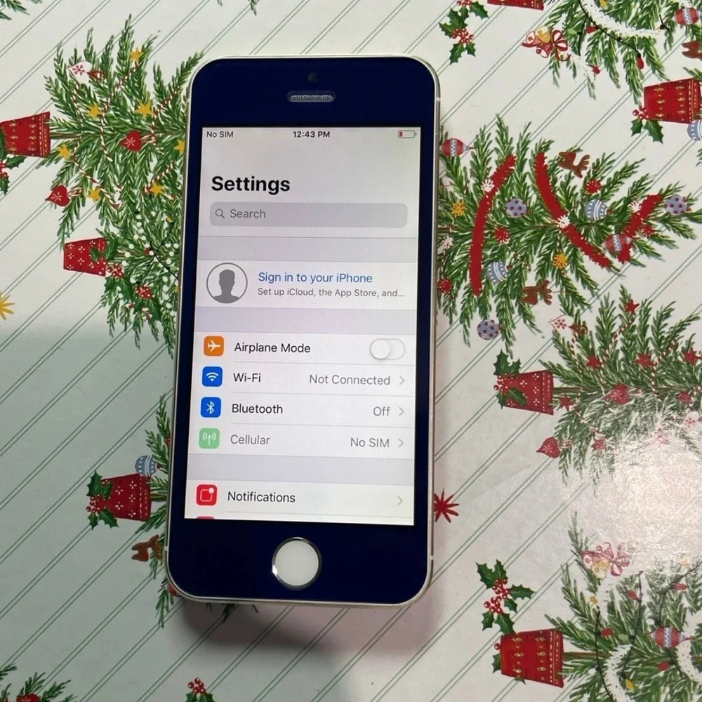 Apple iPhone 5s Blue and Gold 32gb Unlocked Cell Phone - Picture 2 of 8